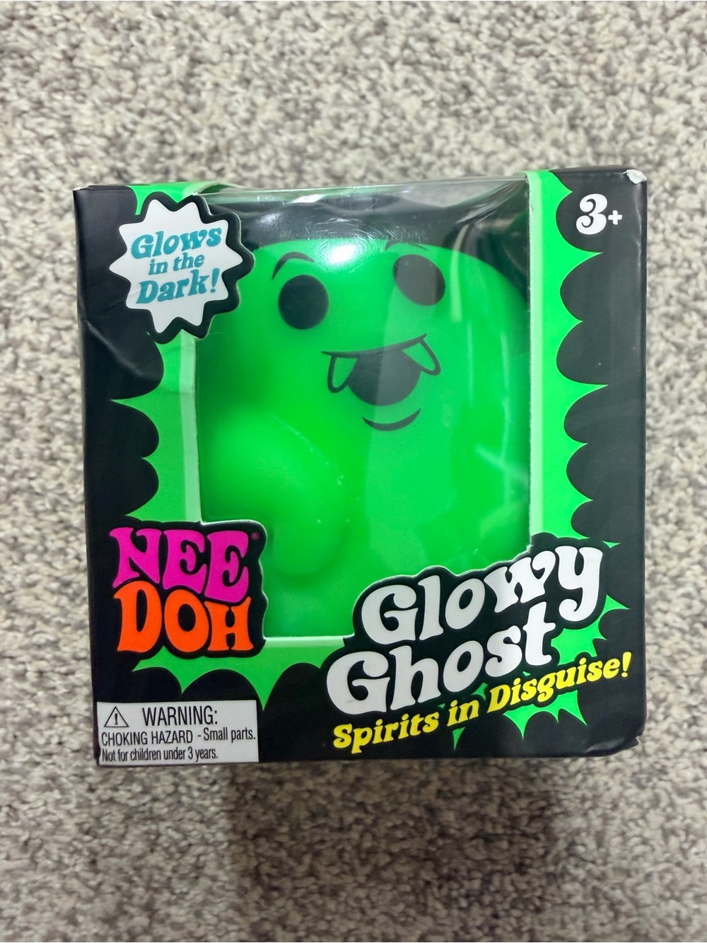 Needoh Glowy Ghost Vampire Ghost - Green